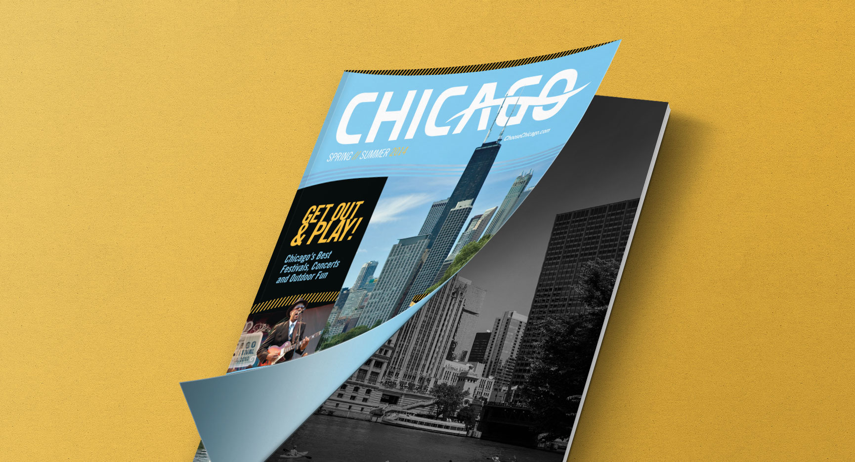Choose Chicago Official Visitor Guide Summer 2014 Magazine Design