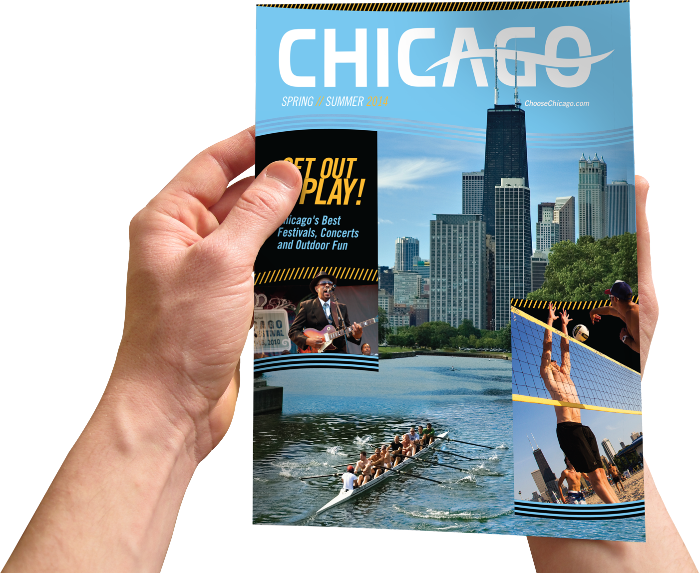 Choose Chicago Magazine Cover Design