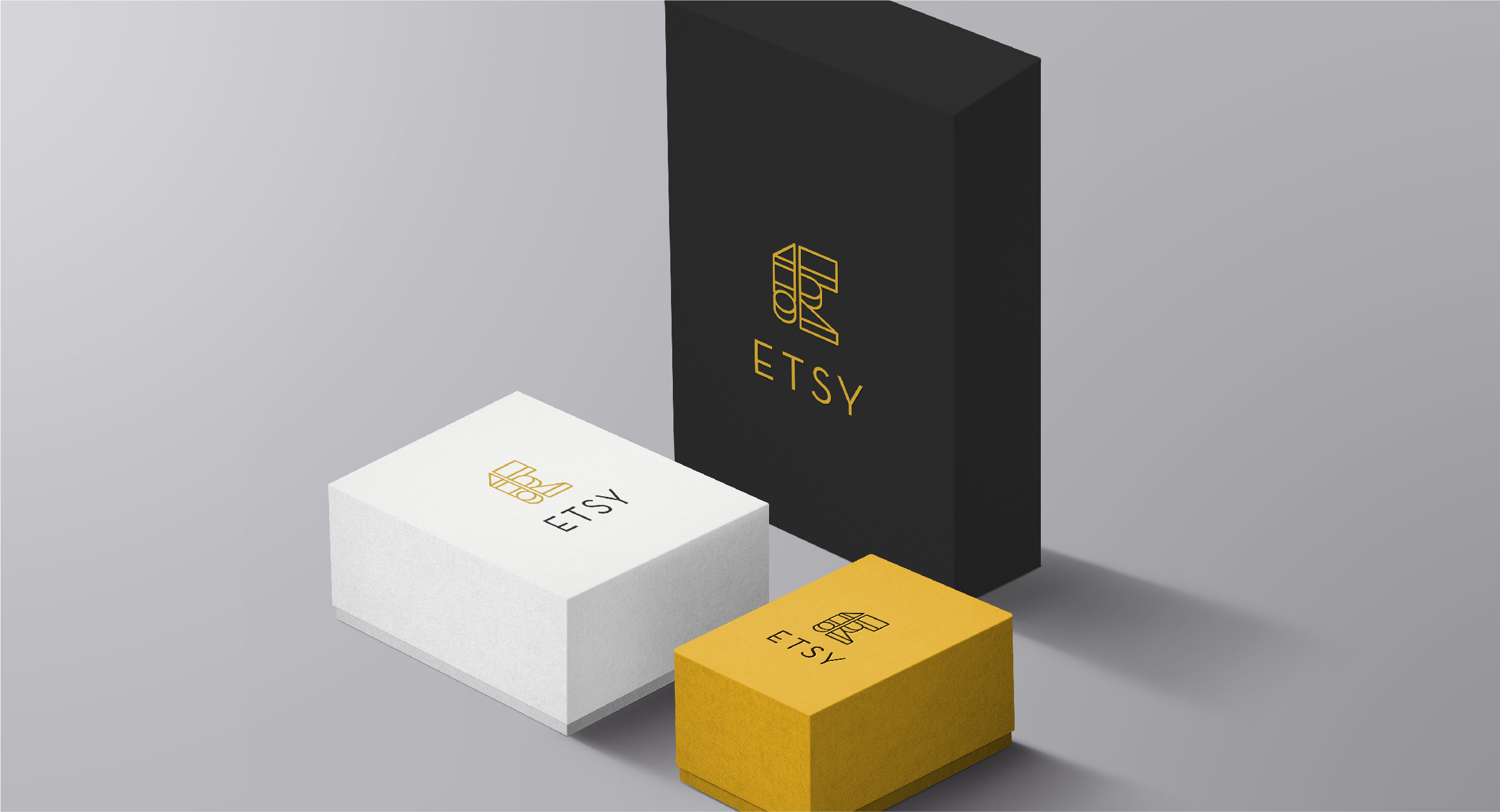 Etsy Branding Packaging Design Concept Mockups