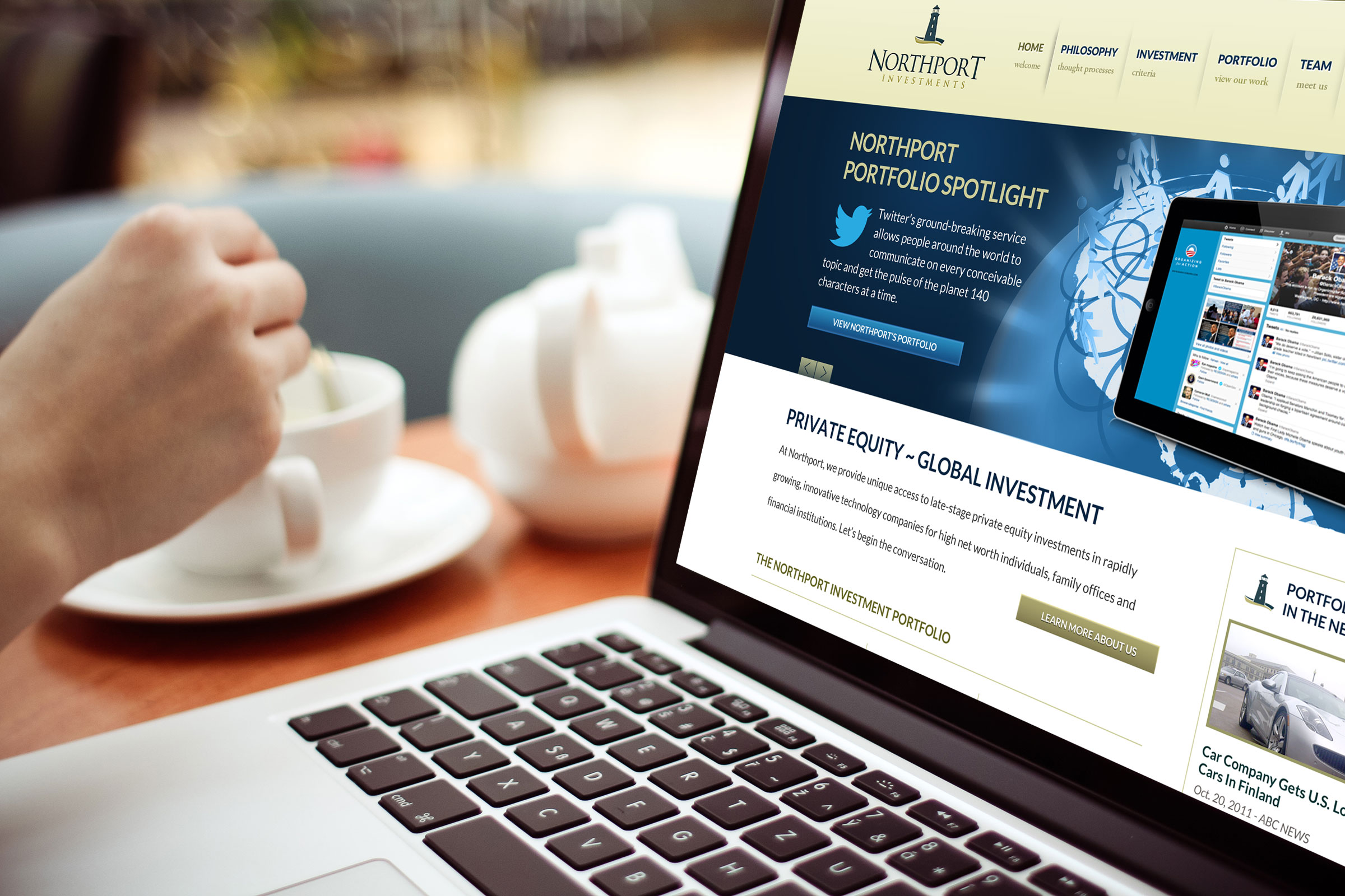 Northport Investments Branding Website Design