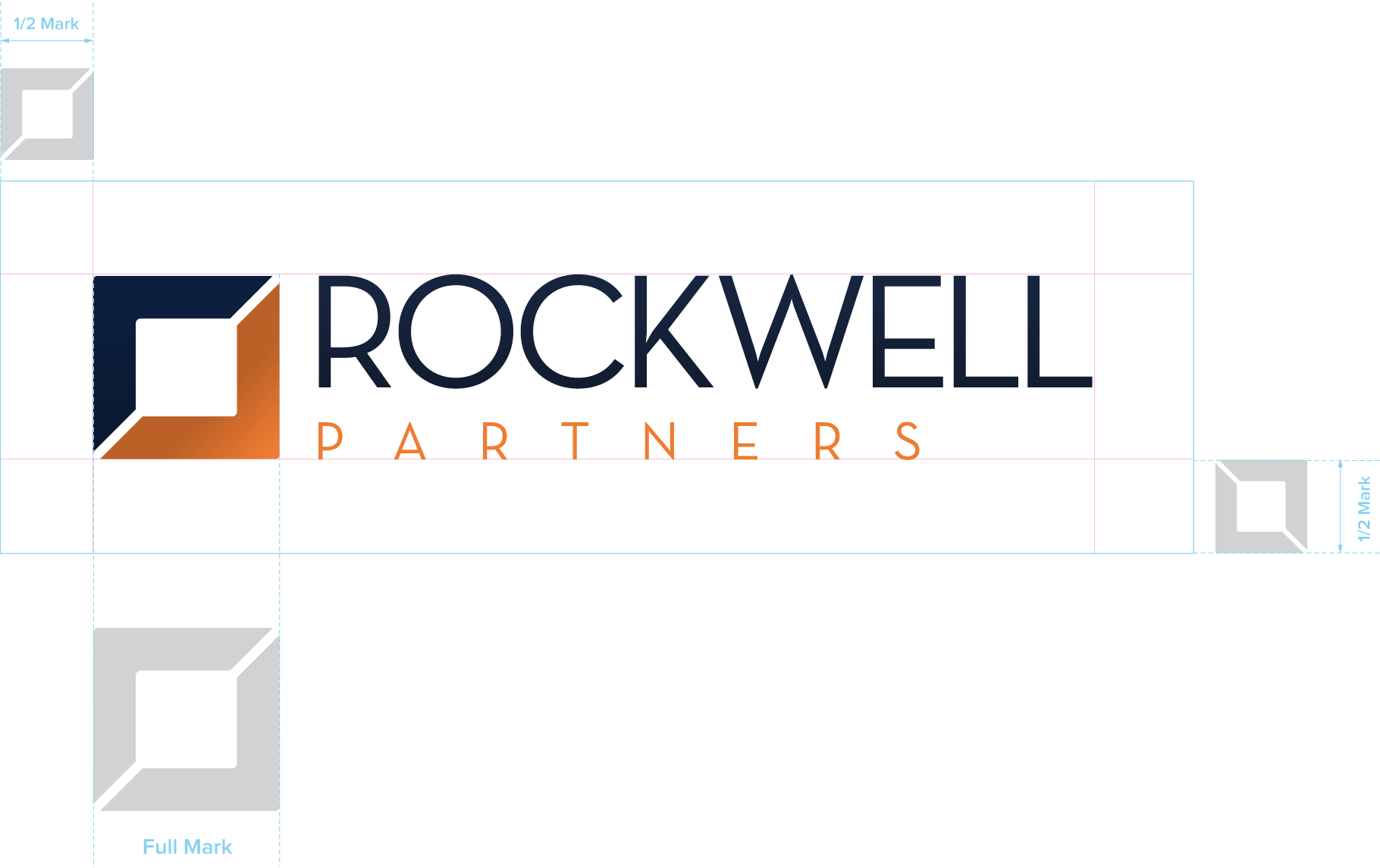 Rockwell Partners Logo Clear space